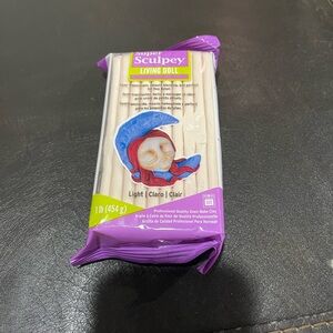 1 lb Super Sculpey Living Doll- New